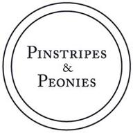 pinstripes and peonies logo