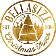 bellasize christmas trees logo