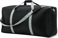travel in style with our lightweight 32.5-inch extra large duffel bag logo
