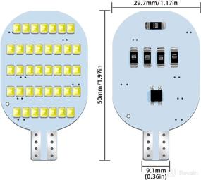 img 3 attached to ACOHUIKE Super Bright T10 921 922 912 LED Bulbs For 12V RV Ceiling Dome Light RV Indoor Lights Camper Trailer Motorhome Marine Boat Dome Interior Light (4500K Natural White