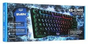 img 3 attached to Gaming keyboard SVEN KB-G7400 black, russian