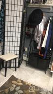 img 1 attached to White Metal Clothing Rack With Shelves And Hooks - YOUDENOVA Garment Organizer review by Jahan Arias