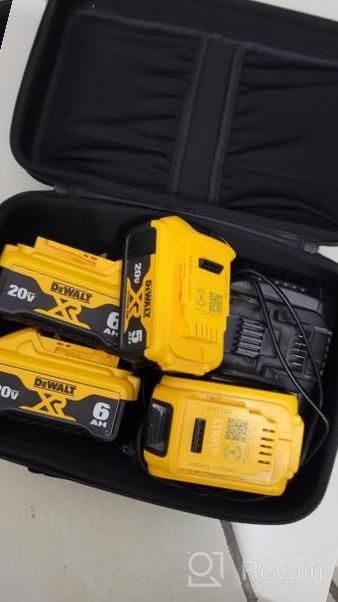 img 1 attached to DEWALT 20V MAX XR Oscillating Multi-Tool Carrying Case Compatible With DCS354B/DCS356B - Large Storage Box For Battery, Charger, Blades, Sanding Pads And Accessories (Box Only) review by Mark Williams