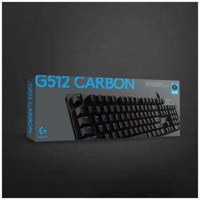 img 4 attached to Gaming Keyboard Logitech G G512 Carbon Tactile Romer-G RGB Black USB Romer-G