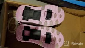 img 7 attached to Enhance Fun and Style with AIkuass Roller Shoes - LED Sneakers for Girls, Boys, and Kids