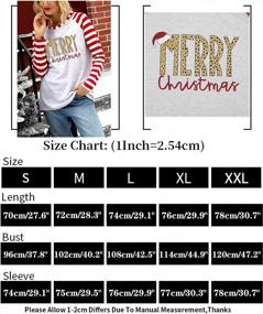 img 3 attached to Spread Cheer In Style With Our Women'S Merry Christmas Santa Hat Blouse Tee!
