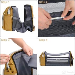 img 3 attached to 👶 Ultimate Baby Diaper Bag with Changing Station - Convenient Diaperbag Backpack and Changing Pad for Traveling Boys and Girls