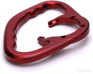 teswne passenger tank grab bar hand grip for suzuki sv650 sv1000 gsxr600 (red) logo