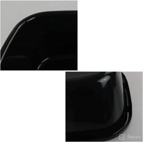 img 2 attached to 🔴 Dehouse 16 Quart Wash Basin: 3 Pack of Black Plastic Dish Pans for Ultimate Convenience