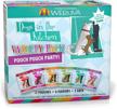 weruva dogs in the kitchen pooch pouch party! wet dog food variety pack - 12 x 2.8oz pouches logo
