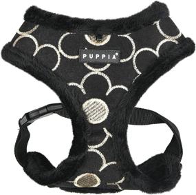 img 4 attached to Puppia Florent Harness A: Sleek Black Design for Medium-Sized Dogs