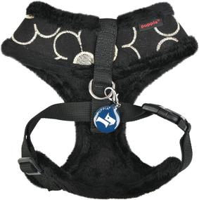 img 3 attached to Puppia Florent Harness A: Sleek Black Design for Medium-Sized Dogs