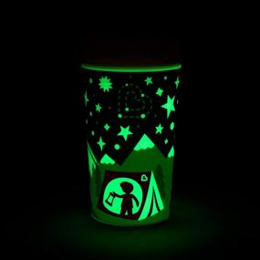 img 2 attached to Glow In The Dark Sippy Cup For Camping: Munchkin Miracle 360 In Yellow, 9 Oz