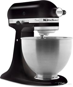 img 3 attached to 🔥 Эффективный и стильный: Кухонный комбайн KitchenAid Classic Series, объем 4,5 л, цвет черный Оникс.