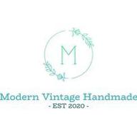modern vintage handmade logo