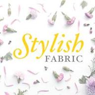 stylish fabric logo