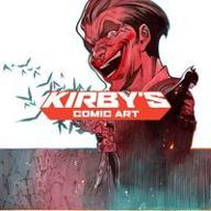 kirby's comic art logo
