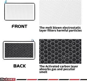 img 1 attached to 🌬️ Enhance Air Quality with AutoEC Tesla Model 3 Model Y Air Filter HEPA - 2 Pack