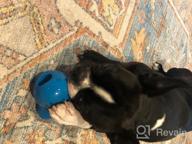 img 1 attached to Durable Dog Treat Dispensing Toys For Aggressive Chewers - EastBlue Natural Rubber Ball Puzzle Toy, Almost Indestructible Fetch And Chase Game For Medium To Large Dogs. review by Hamilton Larcony