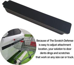 img 2 attached to 🚗 Ultimate Car Door Protection: Scratch Defense 2 Doors Magnetic Car Door Guards - Prevent Dings, Dents & Scratches!