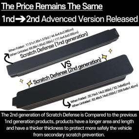 img 3 attached to 🚗 Ultimate Car Door Protection: Scratch Defense 2 Doors Magnetic Car Door Guards - Prevent Dings, Dents & Scratches!