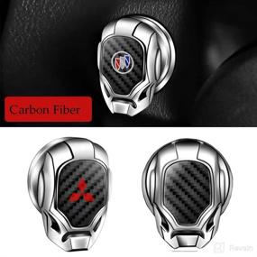 img 2 attached to DUOYUAN Car Start Stop Button Cover - Engine Decorative Push Start Button Cover | Anti-Scratch Interior Accessory for Cars