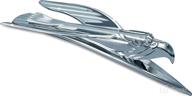 🏍️ chrome motorcycle accent accessory: kuryakyn 7333 front fender deco eagle ornament логотип