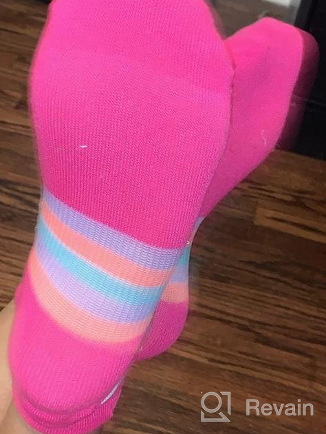 img 1 attached to Fruit of the Loom Everyday 👧 Cushioned Assorted Girls' Clothing for Socks and Tights review by Ken Barnett