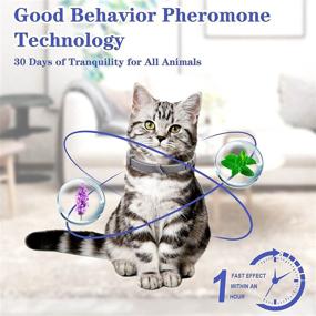 img 1 attached to NOOBECR Pheromone Comfortable Breakaway Adjustable Cats