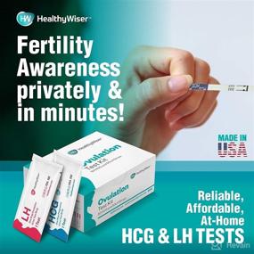 img 1 attached to 👶 50 Ovulation and Pregnancy Test Strips - Track Fertility, Accurate Predictor Kit, Clear Results - LH & HCG Urine Strips, Ovulation & Fertile Tracker - Made in USA