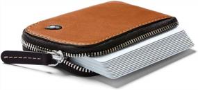 img 2 attached to Карамельный мужской карманный кошелек от Bellroy Leather: стильные аксессуары для денег и организации
