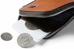 img 1 attached to Карамельный мужской карманный кошелек от Bellroy Leather: стильные аксессуары для денег и организации
