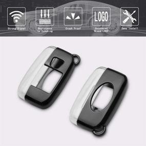 img 2 attached to TANGSEN DISCOVERY Keyless Metallic Transparent Interior Accessories