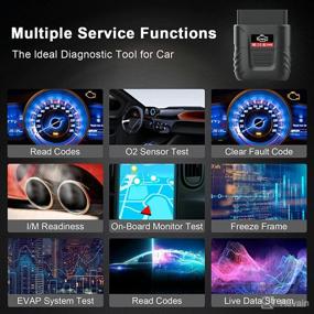 img 2 attached to Easesuper OBD2 Scanner Bluetooth 4.2: Diagnostic Scanner for iPhone & Android