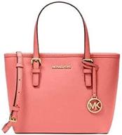 stylish and practical: michael kors carry travel women's handbags & wallets via totes logo