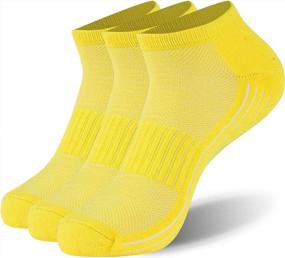 img 4 attached to Soft And Moisture-Wicking Bamboo Socks - Unisex Cushioned Comfortable Ankle/Crew Workout Socks In 1/3/6 Pairs