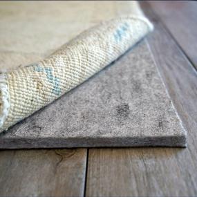 img 2 attached to 🏠 Rug Pad USA - Superior-Lock Non-Slip Rug Pad - 10'x13' - 1/4" Thick - Felt and Rubber - Ideal for Hardwood Floors - Available in 2 Thickness Options and Various Custom Sizes