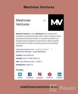 img 1 attached to Mashman Ventures review by Ben Boulanger