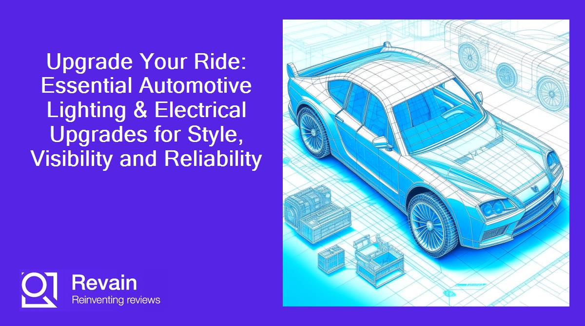 Upgrade Your Ride: Essential Automotive Lighting & Electrical Upgrades for Style, Visibility and Reliability