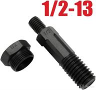 🔧 enhance your nut riveting experience with the 1/2-13 replacement mandrel: essential spare part for hand nut rivet gun accessories logo