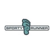 the sporty runner logo