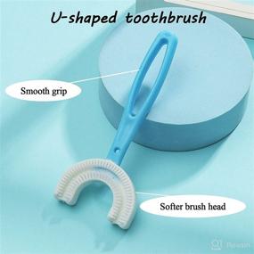 img 1 attached to 🦷 QPEY Rounded Silicone Toothbrush for Effective Cleaning