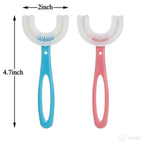 img 3 attached to 🦷 QPEY Rounded Silicone Toothbrush for Effective Cleaning