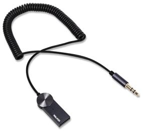 img 3 attached to Wireless Audio Receiver AUX - Bluetooth, WALKER, BTA-710, black / Car audio amplifier, car adapter