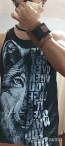 img 5 attached to Summer Tank Tops For Men: Loveternal'S 3D Printed Polyester Casual Gym Workout Bodybuilding Novelty Tops