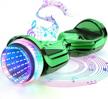 experience fun and adventure with jolege 6.5" hoverboard for kids - infinity wheel, transparent flashing led lights and built-in self balancing technology logo