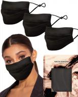 stay fashionable and safe with karizma's beverly hills silk face mask collection pack - authentic mulberry silk masks for women логотип