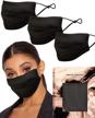 stay fashionable and safe with karizma's beverly hills silk face mask collection pack - authentic mulberry silk masks for women logo