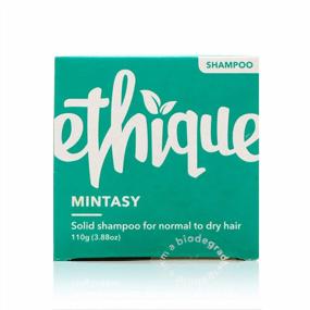img 4 attached to Ethique Mintasy Refreshing Solid Shampoo Bar For Balanced To Dry Hair - Plastic-Free, Vegan, Cruelty-Free, Eco-Friendly, 3.88 Oz (Pack Of 1)