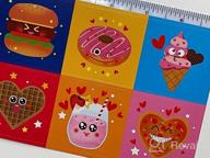 img 1 attached to 💌 150-Piece Valentines Day Cards Set: Slap Bracelets, Stickers, Classroom Favors for Kids review by Maurice Cunha